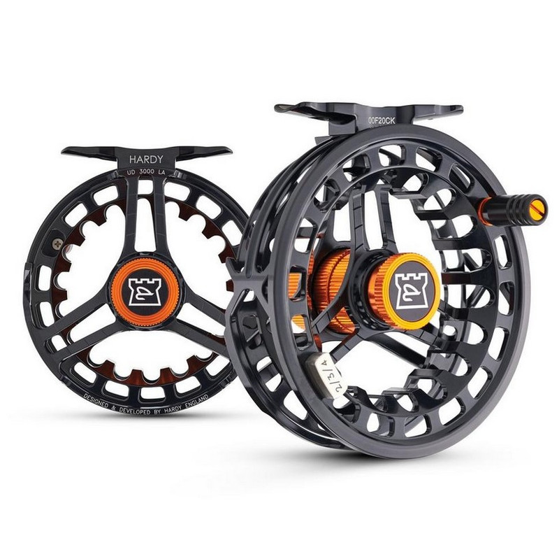 ハーディー Ultradisc UDLA 6000 5/6/7 Hardy Ultradisc UDLA 6000 Fly Reel w/ Case, 5/6/7 wt, Black