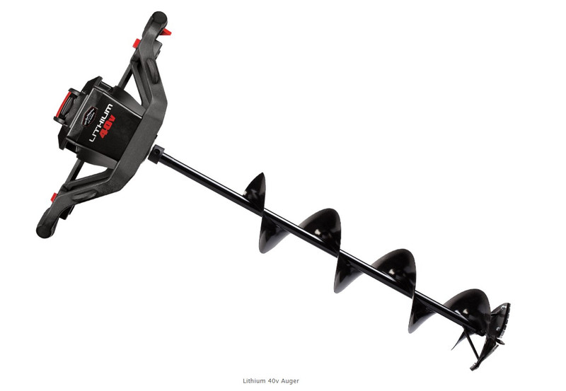 Strike Master 40 Volt Lithium Electric Ice Auger, 10" Westside Stores