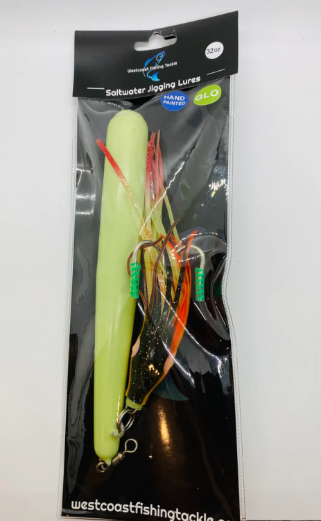 Mud Raker Glow Jigging Lure, 32 oz, Assorted - Westside Stores