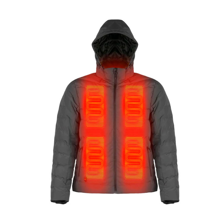 Fieldsheer Men's Heated Crest Jacket, Bluetooth, Black