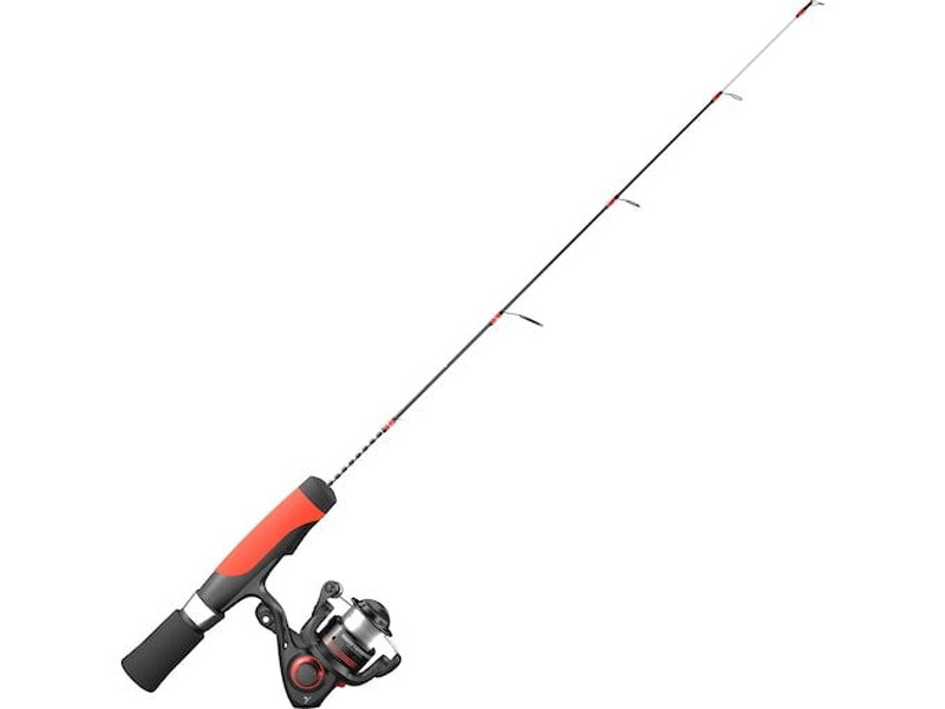 Zebco Rhino Spinning Fishing Rod and Reel Combo, Pre-Spooled, Anti-Reverse,  Medium, 7-ft, 3-pc