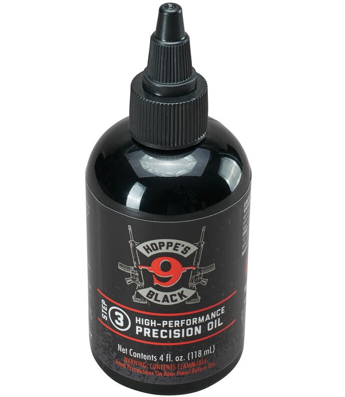 Hoppe's No.9 Black, High-Performance Gun Precision Oil, Step 3