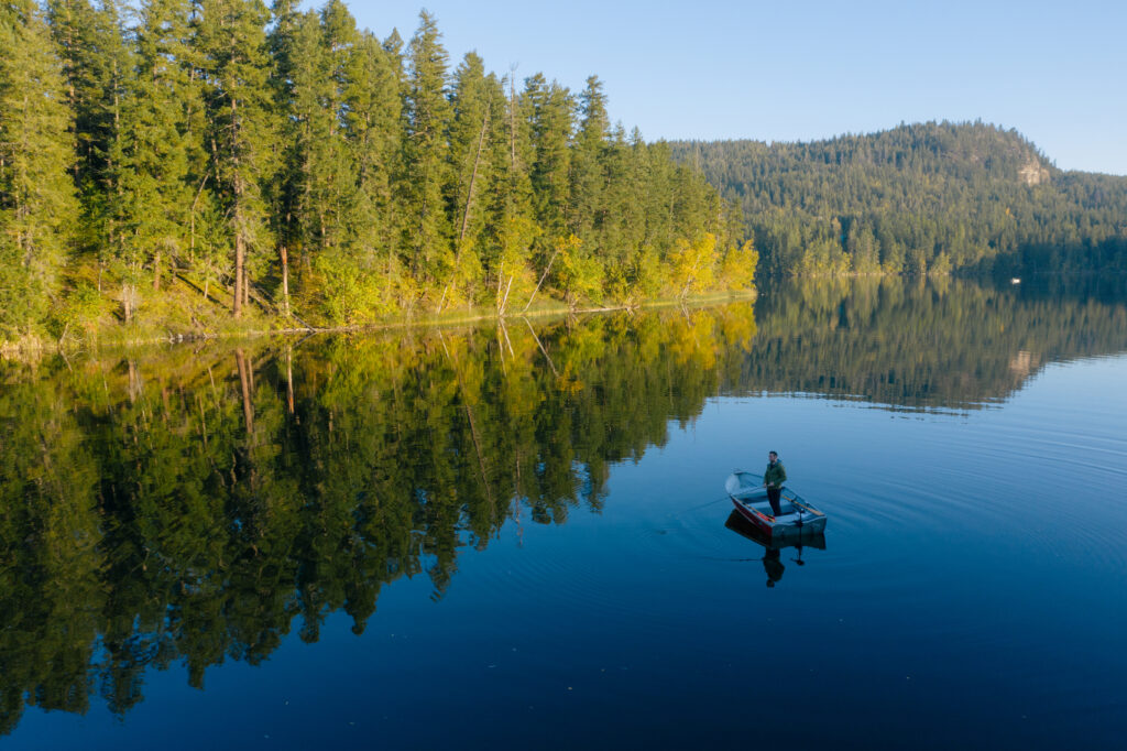 Springtime Fishing, Hunting, and Camping in the Shuswap
