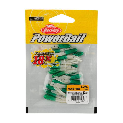 Berkley Powerbait Atomic Tube 1.25in / Pearl