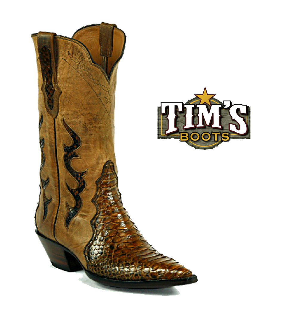 Dl Sport Suede Western Ankle Boots With Snakeskin Trim Black