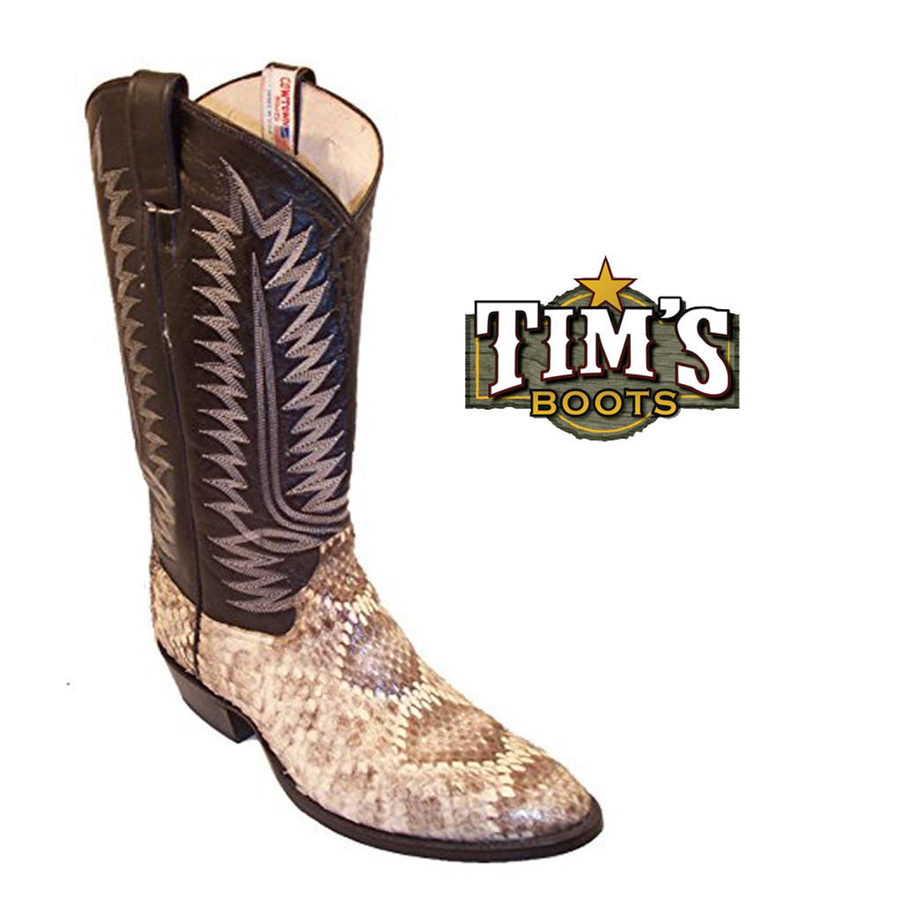 diamond back rattlesnake boots