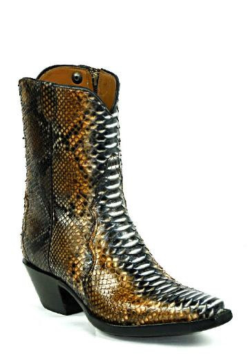 Python Zipper Boots