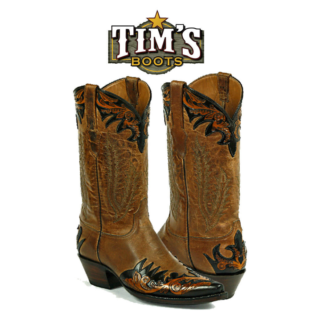 hand tooled boots