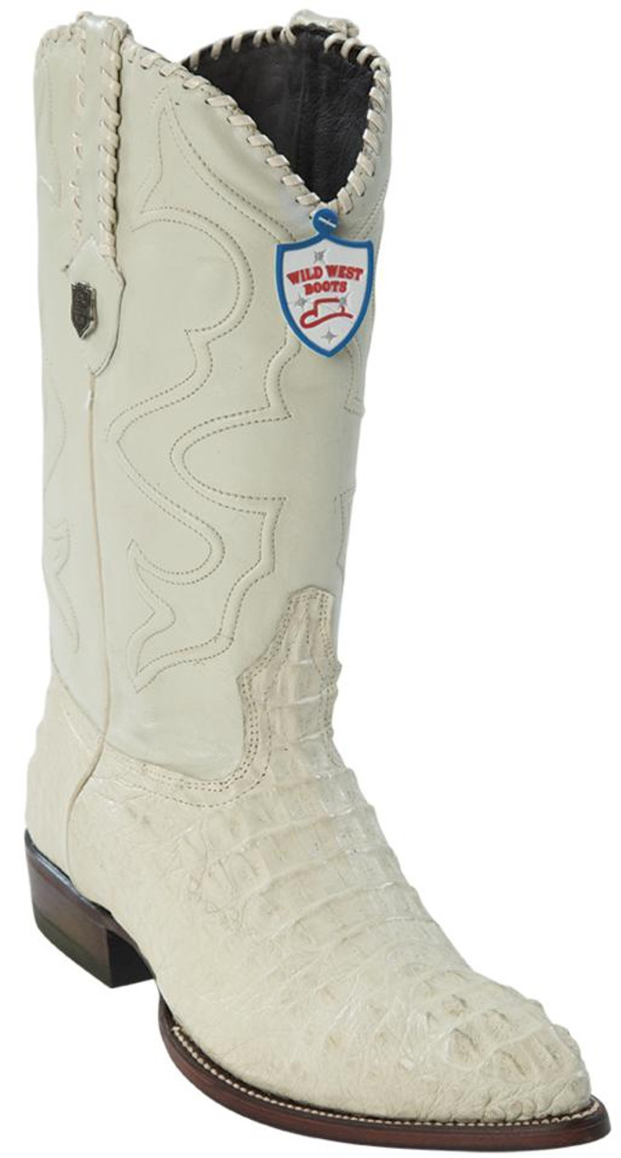 White alligator shop cowboy boots