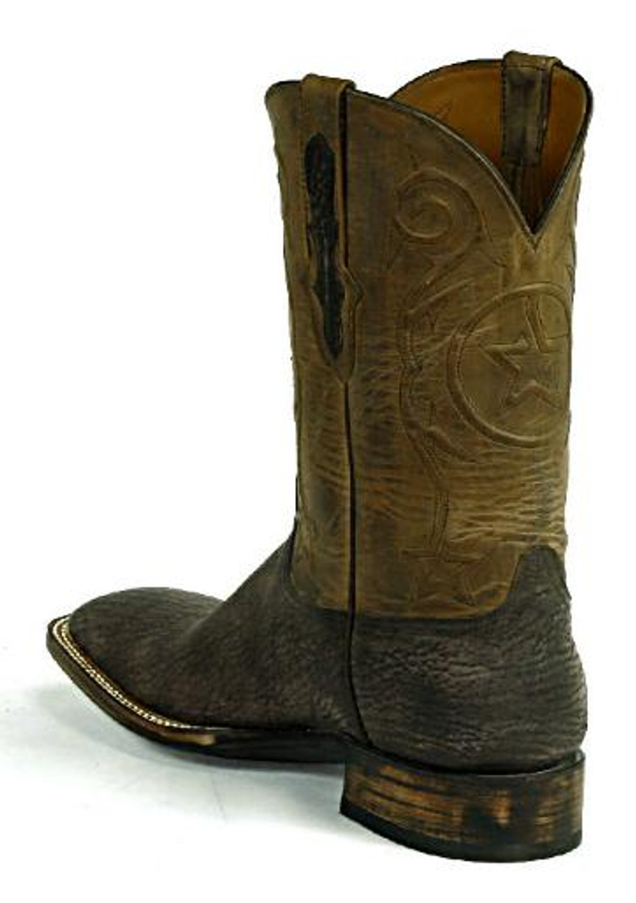 Shark Skin Cowboy Boots - by Black Jack Made in America