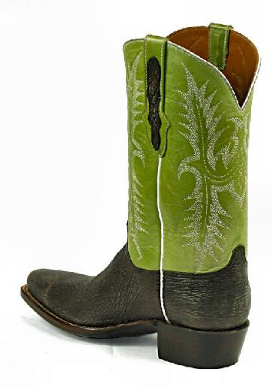 Shark Skin Cowboy Boots - by Black Jack Made in America