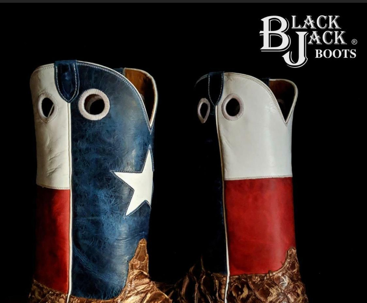 ビンテージテキサス州国旗ブーツ型装飾品 Amazon.com: Ebros Gift Patriotic Texas State Flag Western