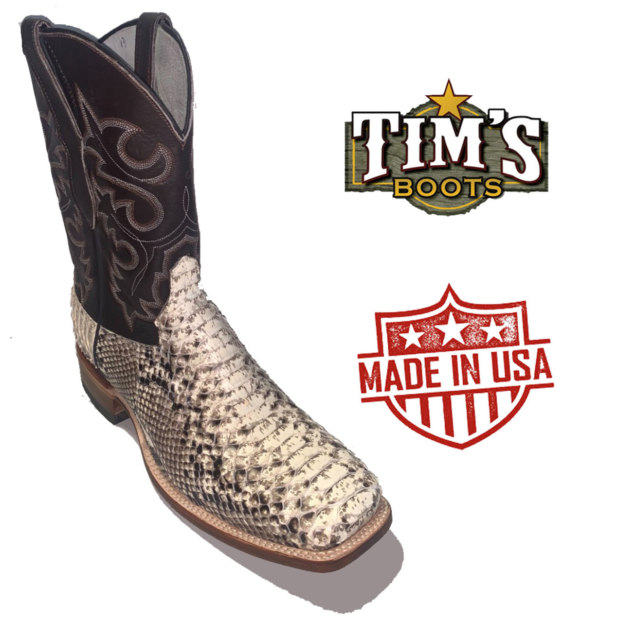 cowtown python boots