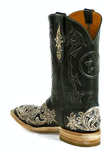 Black Jack Hand Tooled HT-1403 - Tim's Boots