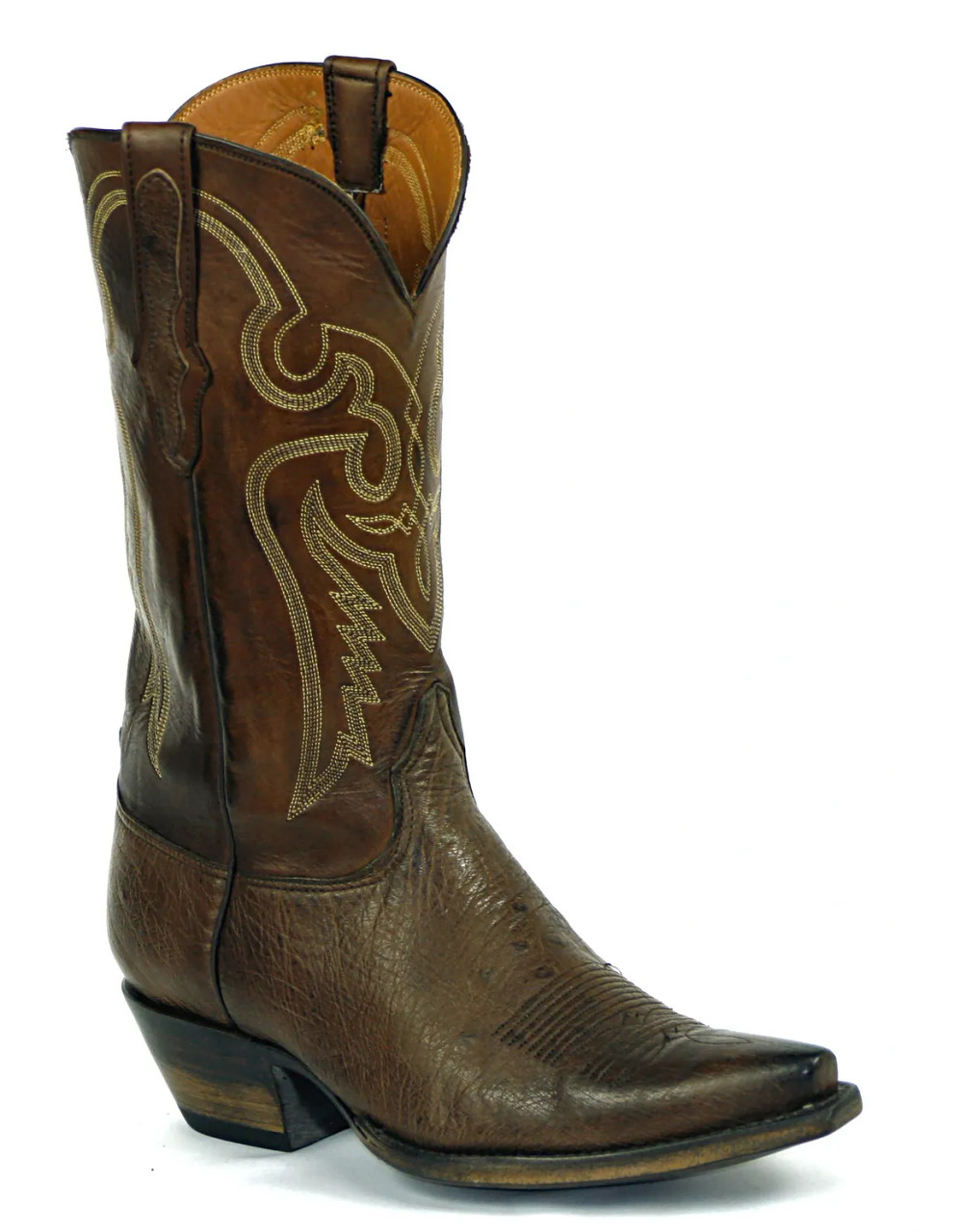 Black Jack Kango Tobac Smooth Ostrich - Tim's Boots