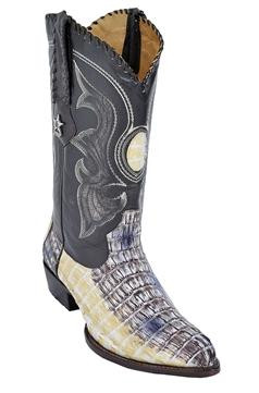 white caiman boots