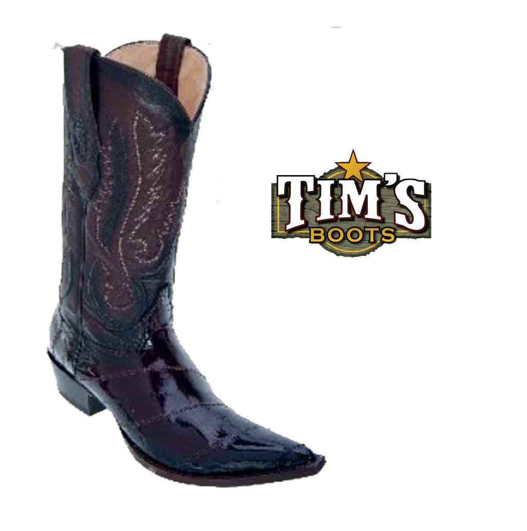 eel cowboy boots