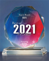 ​Tim's Boots Receives 2021 Best of El Paso Award
