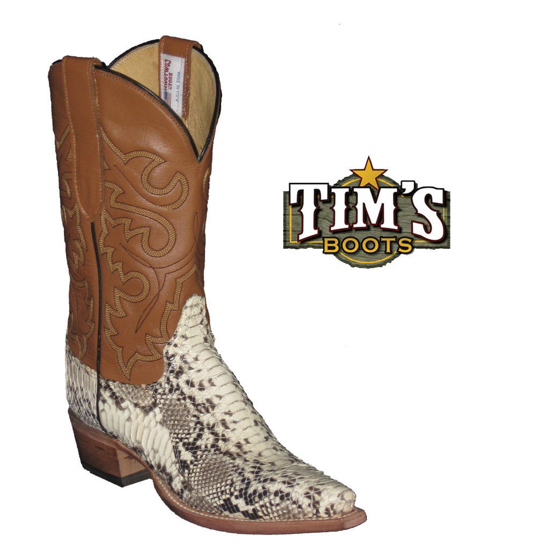 snakeskin boots women