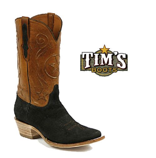 Shark Skin Cowboy Boots - by Black Jack Made in America