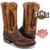 Black Jack Snapping Turtle Tail Cowboy Boots