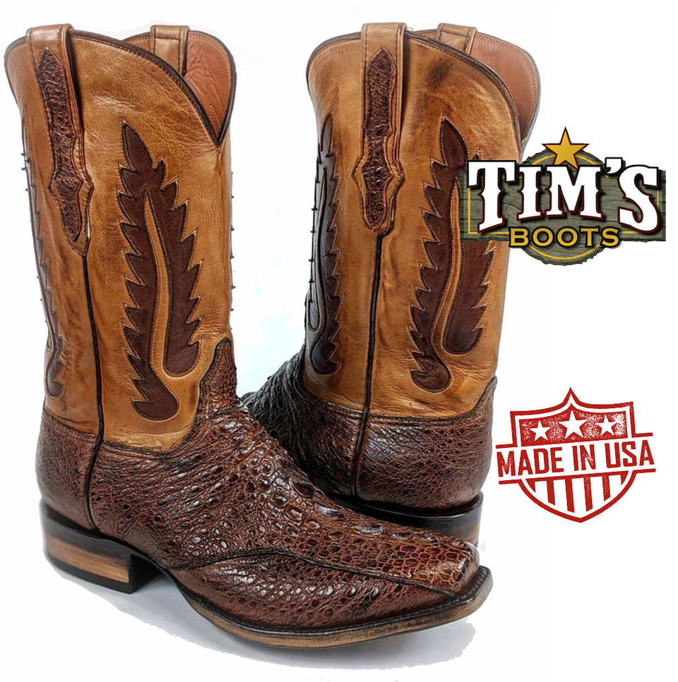 Black Jack Beaver Tail Cowboy Boots - Tim's Boots