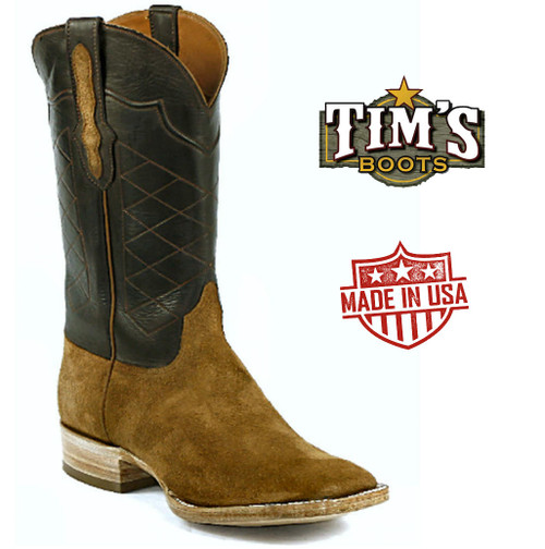 Black Jack Reverse Ranch Hand Cowboy Boots - Tim's Boots