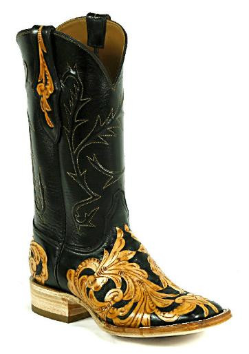 Black Jack Hand Tooled HTP-223 - Tim's Boots