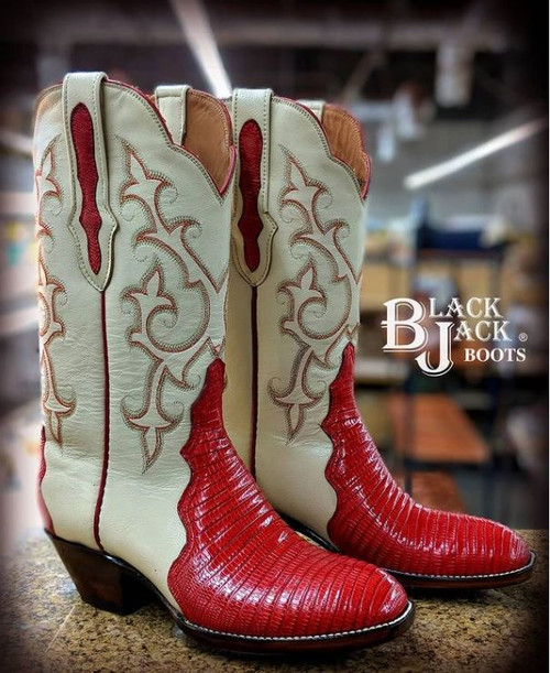Black Jack Teju Lizard Triad Boots 