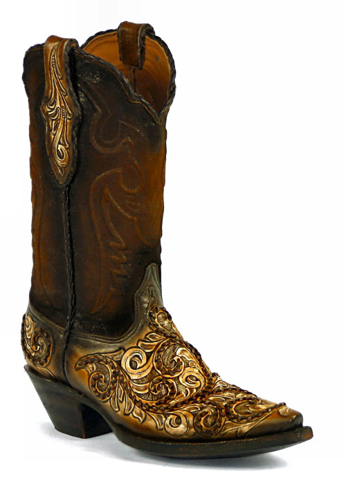 Black Jack Hand Tooled HT-312 - Tim's Boots
