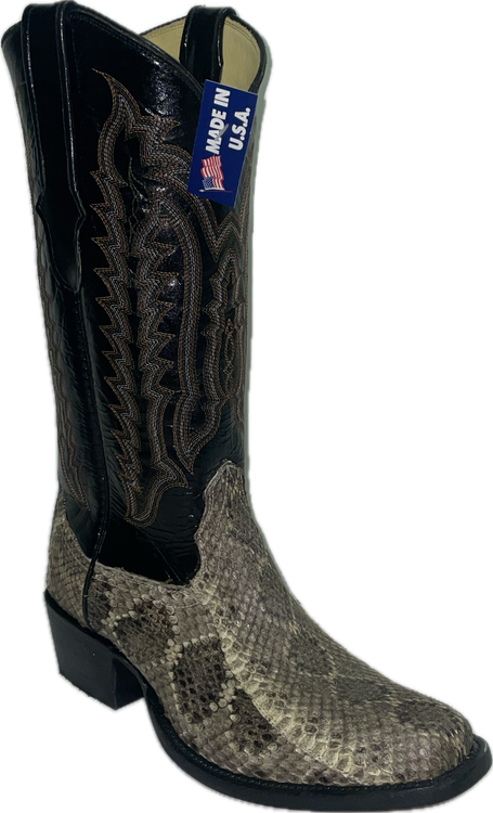 Cowtown Diamondback Rattlesnake Boots - F ( narrow square ) toe boots ...