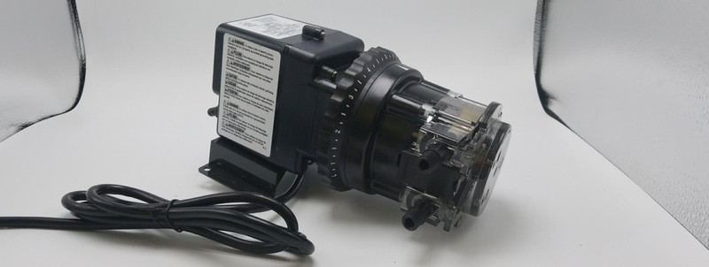 Stenner Pump 45MHP22 - 1.1 to 22 gpd - Adjustable 100 psi (Motor and Head Only)