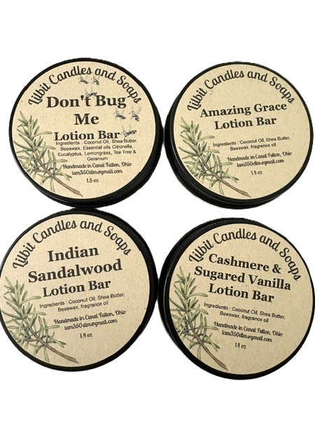 Our Lotion Bar Collection offers solid, concentrated moisturizers crafted with all-natural ingredients like beeswax, coconut oil, and shea butter, with some lightly scented using natural oils. They melt with your body’s warmth, making them perfect for daily use, extra dry hands, and irritated skin. Ideal for rough, flaky spots, these bars sink in deeply to hydrate and plump skin cells, leaving your skin softer, smoother, healthier, and more youthful. Perfect for hands, elbows, and heels.