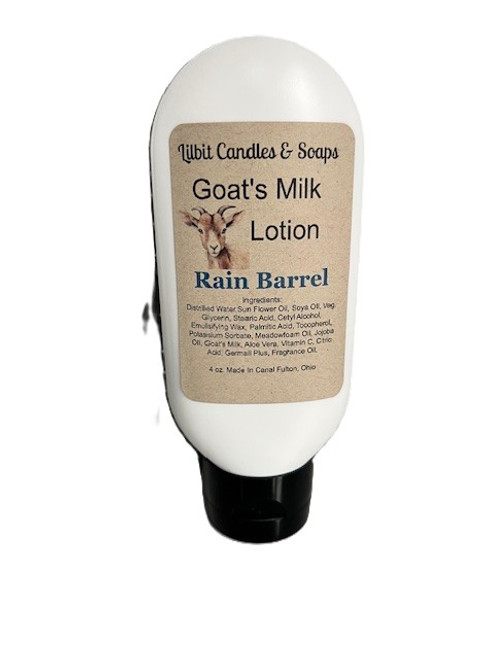 Our Rain Barrel Goat Milk Lotion is refreshingly unique, featuring watery top notes, crisp ozone, and hints of lemon. These are beautifully balanced with leafy greens, lavender, and warm cedarwood, while sensual amber undertones and subtle elements add depth.
This is meticulously with distilled water, sunflower oil soy oil, vegetable glycerin, stearic acid, cetyl alcohol, emulsifying wax, palmitic, tocopherol (vitamin E), potassium sorbate, meadowfoam oil, jojoba oil's, goat's milk, aloe vera vitamin C, citric acid, Germ Plus, and fragrance oil.
An ideal gift, our handmade lotions are perfect occasions such as birthdays, and baby showers, teacher appreciation, house warm, colleagues, hairdressers, thank-you gestures, holidays, and more. With various options available, they are sure to delight. For gift orders, let us know, and we will include a message of your choice. Our Rain Barrel Goat Milk Lotion is refreshingly unique, featuring watery top notes, crisp ozone, and hints of lemon. These are beautifully balanced with leafy greens, lavender, and warm cedarwood, while sensual amber undertones and subtle elements add depth.
This is meticulously with distilled water, sunflower oil soy oil, vegetable glycerin, stearic acid, cetyl alcohol, emulsifying wax, palmitic, tocopherol (vitamin E), potassium sorbate, meadowfoam oil, jojoba oil's, goat's milk, aloe vera vitamin C, citric acid, Germ Plus, and fragrance oil.
An ideal gift, our handmade lotions are perfect occasions such as birthdays, and baby showers, teacher appreciation, house warm, colleagues, hairdressers, thank-you gestures, holidays, and more. With various options available, they are sure to delight. For gift orders, let us know, and we will include a message of your choice.