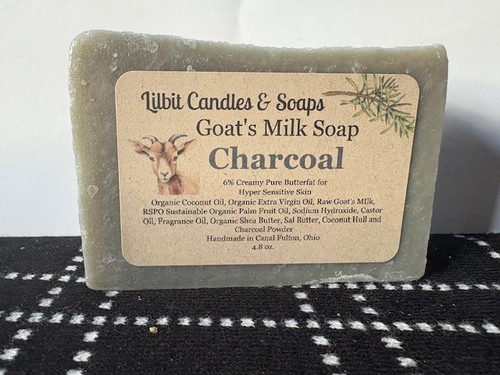 Our Charcoal Goat Milk Soap provides skin-firming, detoxifying, acne-clearing, and rejuvenating benefits. Packed with the goodness of goat's milk, it’s truly a winning bar of soap. It creates a moisturizing lather rich in vitamins to nourish all skin types. Unscented and featuring natural charcoal, it’s gentle and well-suited for sensitive skin or those with allergies.
The soap is crafted organic coconut oil, organic extra olive oil, raw goat milk, RSPO sustainable Palm fruit oil, sodium hydroxide, castor oil, organic shea butter, Sal butter, coconut hull, charcoal powder (Charcoal).
Ideal for on-go gifting, our artisanal soaps are perfect for birthdays, and baby showers, teacher appreciation, housewarming parties, colleagues, hairdresser or as tokens of gratitude during holidays, and. With our diverse selection, you can easily find the perfect gift. Should you opt to it as a gift, are delighted to include a personalized on your behalf. Our Charcoal Goat Milk Soap provides skin-firming, detoxifying, acne-clearing, and rejuvenating benefits. Packed with the goodness of goat's milk, it’s truly a winning bar of soap. It creates a moisturizing lather rich in vitamins to nourish all skin types. Unscented and featuring natural charcoal, it’s gentle and well-suited for sensitive skin or those with allergies.
The soap is crafted organic coconut oil, organic extra olive oil, raw goat milk, RSPO sustainable Palm fruit oil, sodium hydroxide, castor oil, organic shea butter, Sal butter, coconut hull, charcoal powder (Charcoal).
Ideal for on-go gifting, our artisanal soaps are perfect for birthdays, and baby showers, teacher appreciation, housewarming parties, colleagues, hairdresser or as tokens of gratitude during holidays, and. With our diverse selection, you can easily find the perfect gift. Should you opt to it as a gift, are delighted to include a personalized on your behalf.