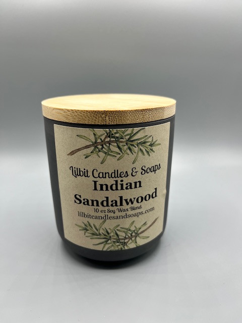 Check out our new Indian Sandalwood 10 oz Ceramic Candle Jar with a bamboo lid! This fragrance offers a warm, creamy, and rich woodsy scent, often described as smooth, sweet, and slightly floral, with a deep, sensual, and comforting aroma. The jars are stylish, durable, and eco-friendly, featuring a natural bamboo lid that adds charm to your home. You can choose between a wood wick or a cotton wick to suit your preference.

These handcrafted candles make fantastic gifts for any occasion—birthdays, showers, teacher appreciation, housewarmings, holidays, and more! Plus, if it’s a gift, we can include a personalized message to make it extra special!