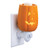 The Jack O' Lantern Pluggable Fragrance Warmer transforms your home into a charming, festive space. Beautifully crafted to complement any décor, it’s perfect for adding a soft glow to a bathroom, office, or bedroom. Simply plug it into any outlet to gently warm your favorite holiday scents. A must-have for your home and a thoughtful gift for family or friends, this set includes a warmer with a rotating base, an NP7 warming bulb, and a 1-year limited factory warranty. The plug works with US outlets and uses 15 watts.