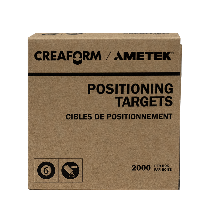 Positioning Targets with black contour and light adhesive 1x 2000