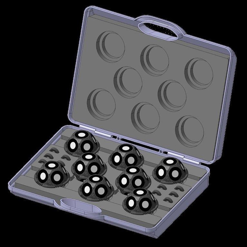 HandyPROBE & MetraSCAN 3D 360 Magnetic Targets accessory kit