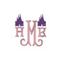 castle monogram baby clothes