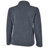 Fleece Embroidered Jackets-Heather Navy