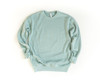 Boy Mom Embroidered Sweatshirt in dusty blue