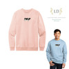 BELLA CANVAS Embroidered Cow Sweatshirt 