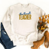 BELLA CANVAS Embroidered Teacher Sweatshirt  BELLA CANVAS Embroidered Teacher Sweatshirt