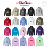 color chart hoodie