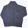 Wool Knit Cardigan for Kids Monogrammed