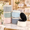 CB Monogrammed  Circle Travel Case 