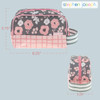 Stephen Joseph Charcoal Floral Toiletry Bag 