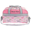 Dinosaur Duffle Bag in Pink  by Stephen Joseph personalized