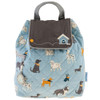 All over Puppy Quilted Backpack by Stephen Joseph